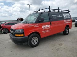 Salvage trucks for sale at Wilmer, TX auction: 2024 Chevrolet Express G2500