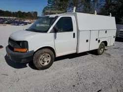 Salvage trucks for sale at Fairburn, GA auction: 2015 Chevrolet Express G3500