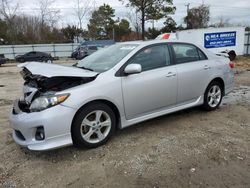 Salvage cars for sale at Hampton, VA auction: 2012 Toyota Corolla Base