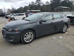 Salvage cars for sale at Savannah, GA auction: 2016 Chevrolet Malibu LT