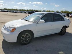 Salvage cars for sale at Fresno, CA auction: 2002 Honda Civic LX