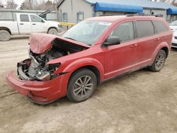 Salvage cars for sale from Copart Wichita, KS: 2018 Dodge Journey SE