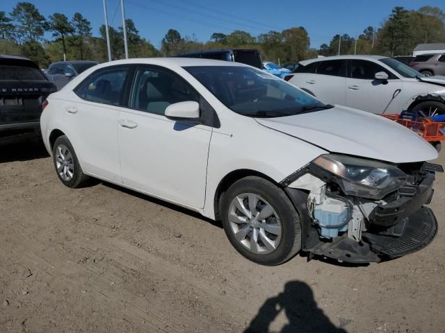 2016 Toyota Corolla L