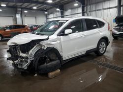 Salvage cars for sale at Ham Lake, MN auction: 2014 Honda CR-V EXL