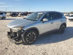 Salvage cars for sale at New Braunfels, TX auction: 2016 Mazda CX-5 GT