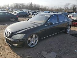 Salvage cars for sale at Chalfont, PA auction: 2007 Mercedes-Benz S 550