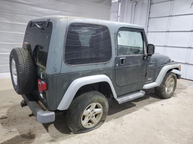 2003 Jeep Wrangler / TJ Sport