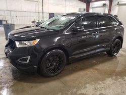 Salvage cars for sale at Avon, MN auction: 2015 Ford Edge Titanium