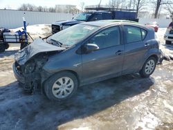 Salvage cars for sale at Central Square, NY auction: 2012 Toyota Prius C