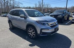 Salvage cars for sale at Hillsborough, NJ auction: 2019 Honda Pilot Touring