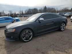 Salvage cars for sale at Chalfont, PA auction: 2009 Audi S5 Quattro