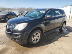 Salvage cars for sale at Louisville, KY auction: 2013 Chevrolet Equinox LS