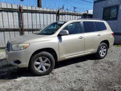 Salvage cars for sale at Los Angeles, CA auction: 2009 Toyota Highlander