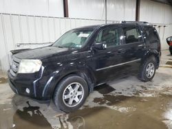 Salvage cars for sale at West Mifflin, PA auction: 2010 Honda Pilot Touring