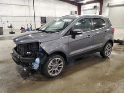 Salvage cars for sale at Avon, MN auction: 2019 Ford Ecosport Titanium