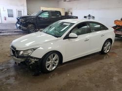 Salvage cars for sale at Davison, MI auction: 2013 Chevrolet Cruze LTZ