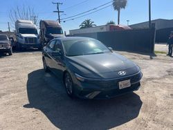 Salvage cars for sale at Wilmington, CA auction: 2024 Hyundai Elantra SEL