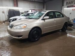 Salvage cars for sale at Elgin, IL auction: 2005 Toyota Corolla CE