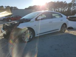 Salvage cars for sale at Seaford, DE auction: 2017 Hyundai Ioniq Limited