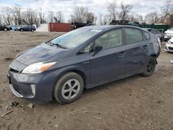 Salvage cars for sale at Baltimore, MD auction: 2012 Toyota Prius