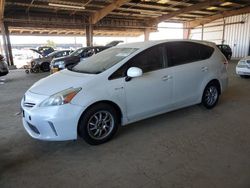 Toyota salvage cars for sale: 2012 Toyota Prius V