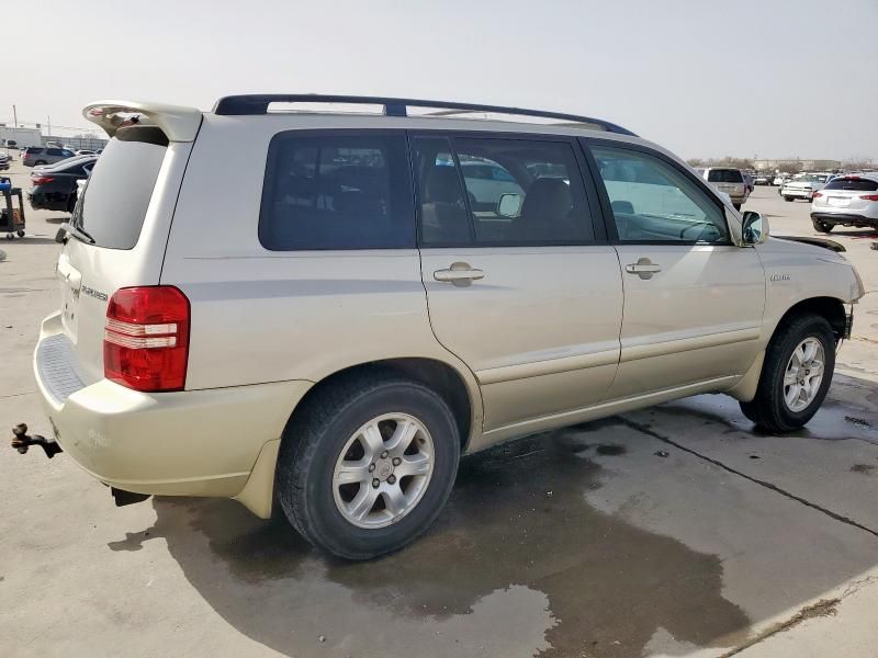 2002 Toyota Highlander Limited