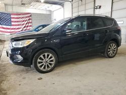 Salvage cars for sale at Columbia, MO auction: 2017 Ford Escape Titanium