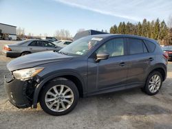 Salvage cars for sale at Leroy, NY auction: 2014 Mazda CX-5 GT