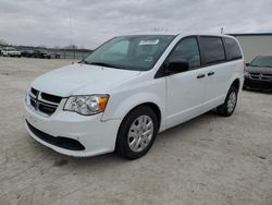 Salvage cars for sale at Kansas City, KS auction: 2019 Dodge Grand Caravan SE