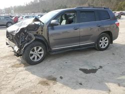 Salvage cars for sale at Hurricane, WV auction: 2011 Toyota Highlander Base