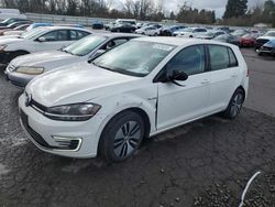 Salvage cars for sale at Portland, OR auction: 2019 Volkswagen E-GOLF SE