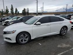 Salvage cars for sale at Rancho Cucamonga, CA auction: 2018 Honda Accord EXL