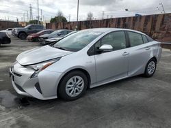 Toyota salvage cars for sale: 2017 Toyota Prius