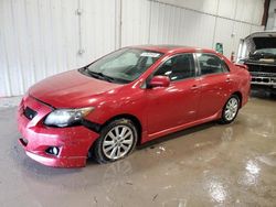 Salvage cars for sale at Franklin, WI auction: 2010 Toyota Corolla Base