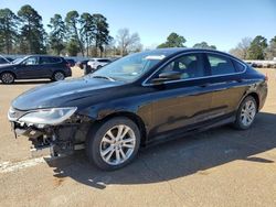 Salvage cars for sale from Copart Longview, TX: 2015 Chrysler 200 Limited