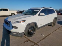 Salvage cars for sale at Grand Prairie, TX auction: 2015 Jeep Cherokee Latitude