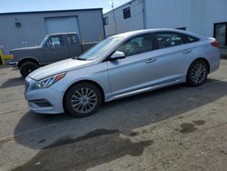 Salvage cars for sale at Vallejo, CA auction: 2015 Hyundai Sonata Sport