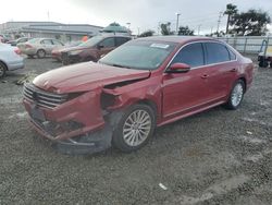 Volkswagen salvage cars for sale: 2016 Volkswagen Passat SE