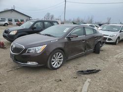 Salvage cars for sale at Pekin, IL auction: 2015 Buick Lacrosse