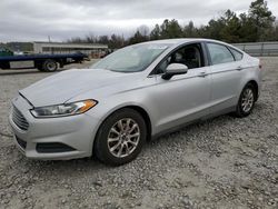 Salvage cars for sale at Memphis, TN auction: 2015 Ford Fusion S