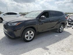 Toyota Highlander l salvage cars for sale: 2020 Toyota Highlander L