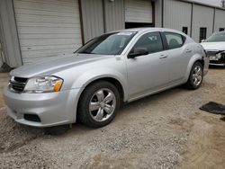 Salvage cars for sale at Grenada, MS auction: 2012 Dodge Avenger SE