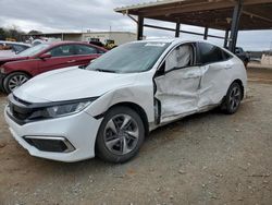 Salvage cars for sale from Copart Tanner, AL: 2020 Honda Civic LX