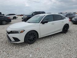 Salvage cars for sale at Taylor, TX auction: 2023 Honda Civic Sport