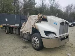 Salvage trucks for sale at Waldorf, MD auction: 2016 Kenworth T370 Flatbed Truck