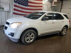 Salvage cars for sale at Lyman, ME auction: 2015 Chevrolet Equinox LS