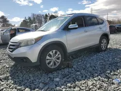 Salvage cars for sale at Mebane, NC auction: 2013 Honda CR-V EXL