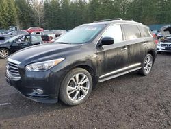 Salvage cars for sale at Graham, WA auction: 2014 Infiniti QX60 Hybrid