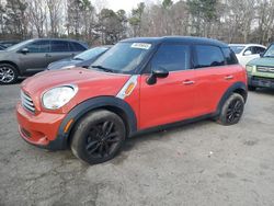 Salvage cars for sale at Austell, GA auction: 2012 Mini Cooper Countryman