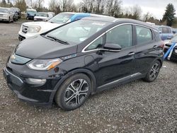 Salvage cars for sale at Portland, OR auction: 2019 Chevrolet Bolt EV Premier